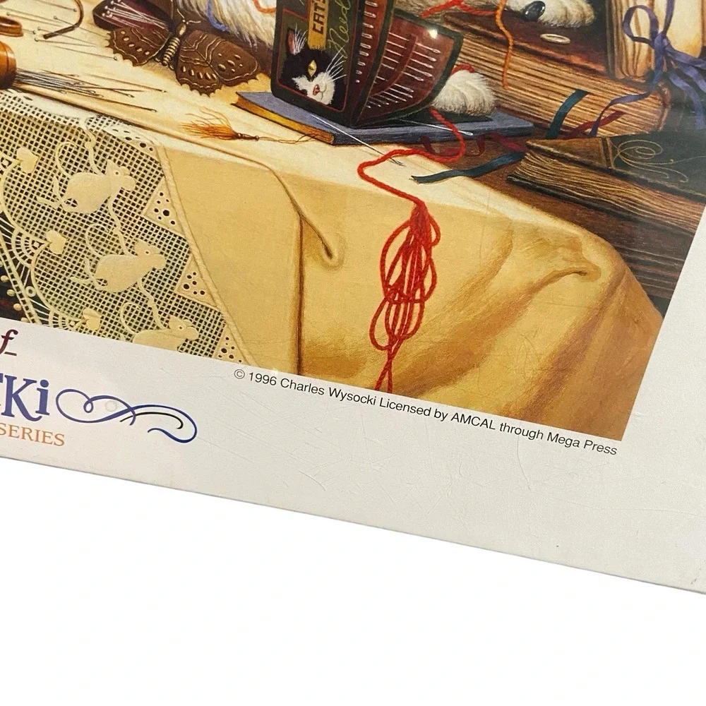 Charles Wysocki Maggie the Messmaker 750 Piece Jigsaw Puzzle Sealed Japan